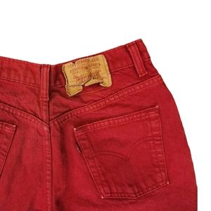 Vintage Red Levi Jeans